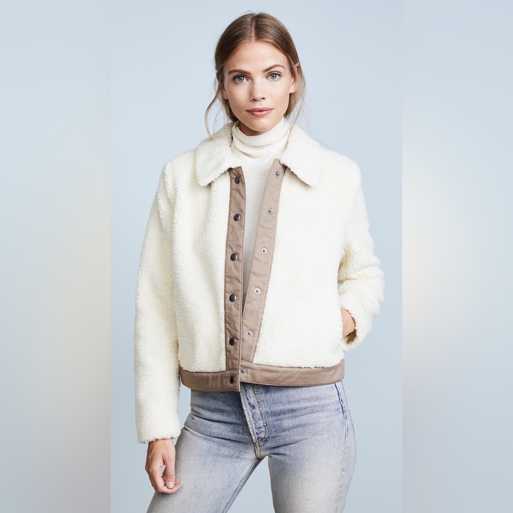 Madewell sherpa portland jacket